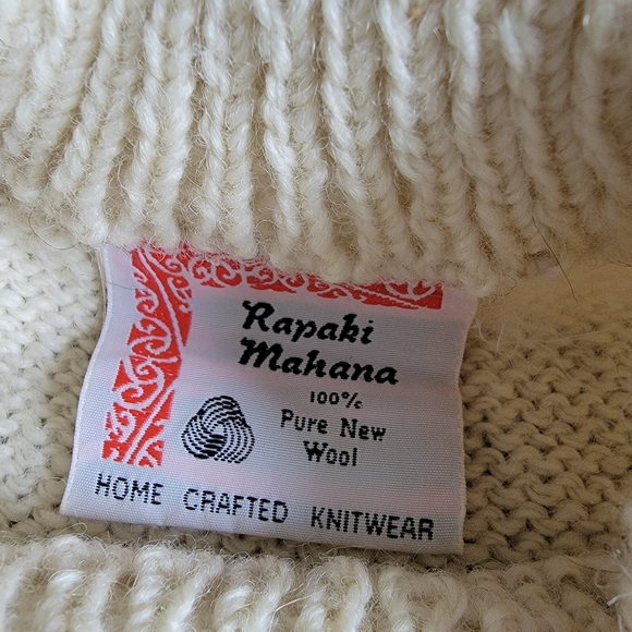 Vintage Rapaki Mahana New Zealand Wool Sweater - Picture 7 of 13